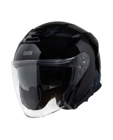 iXS Rapid J 1.0 Glossy casque jet noir