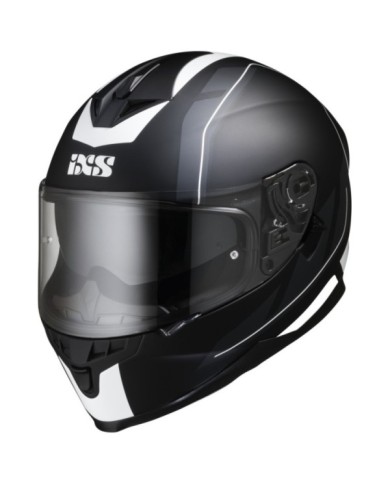 iXS Integralhelm iXS1100 2.0 matt schwarz-weiss