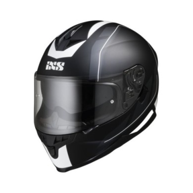 iXS Integralhelm iXS1100 2.0 matt schwarz-weiss