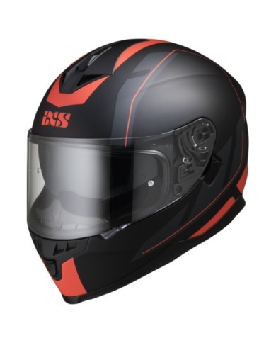 iXS Integralhelm iXS1100 2.0 matt schwarz-rot
