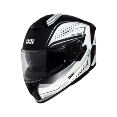 casco integrale iXS iXS422 FG 2.2 bianco-grigio opaco