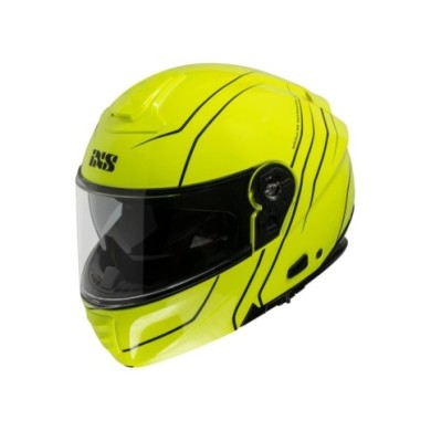 iXS Casque modulable iXS460 FG 2.0 jaune fluo-noir