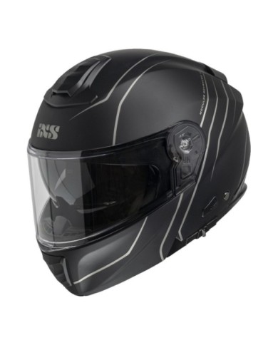 iXS Casque modulable iXS460 FG 2.0 noir mat-gris