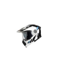 casco aperto iXS Venture 1.0 nero-bianco-antracite