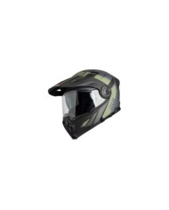 iXS Venture 1.0 Casco Open Face nero-antracite-oliva opaco