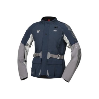 giacca iXS Venture-STX 1.0 laminata grigio-blu