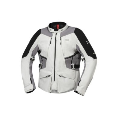 iXS Tourster-STX 1.0 Laminatjacke hellgrau-grau