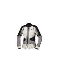 giacca laminata iXS Tourster-STX 1.0 da donna grigio chiaro