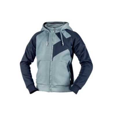 iXS Rapid 1.0 hoodie bleu foncé-bleu gris