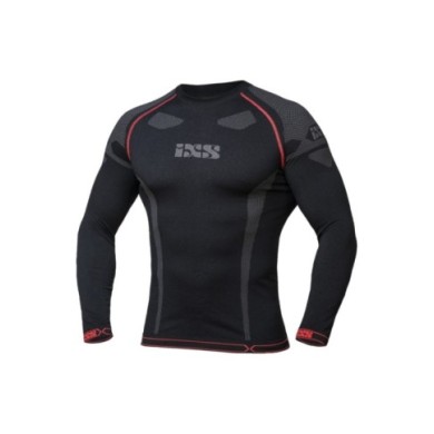 iXS Underwear Shirt 365 noir-gris XS