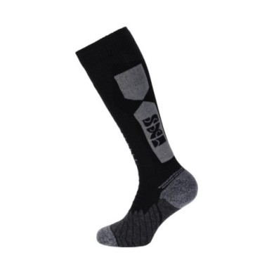 iXS Socken iXS 365 lang schwarz-grau 45