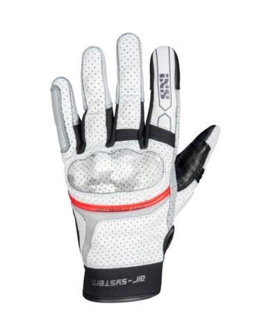 iXS Tour Handschuh Desert-Air hell grau-schwarz-grau