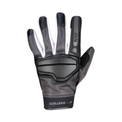 guanto iXS Classic Evo-Air nero-grigio scuro-bianco