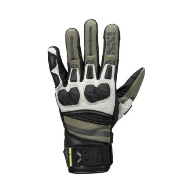 iXS Gants Tour Montevideo-Air 2.0 noir-olive-gris clair