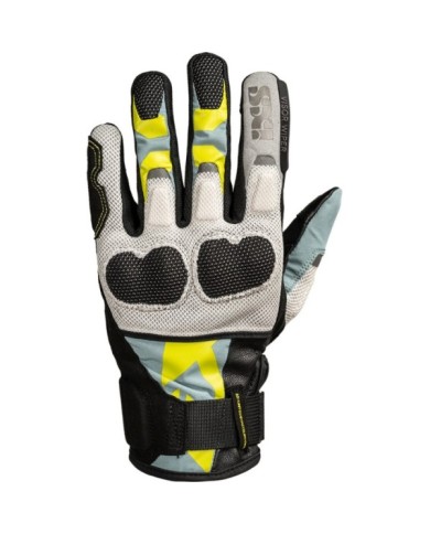 guanti iXS Venture-Air 1.0 nero-blu-grigio-giallo lime