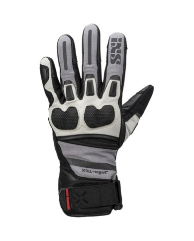 iXS Tour Handschuh Montevideo-Short-ST schwarz-hellgrau
