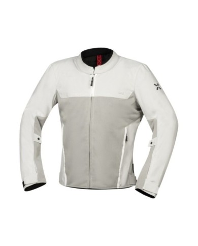 iXS Tour Jacke Oxy-Air hellgrau