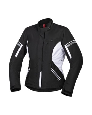 iXS Tour Damen Jacke Finja-ST 2.0 schwarz-weiss