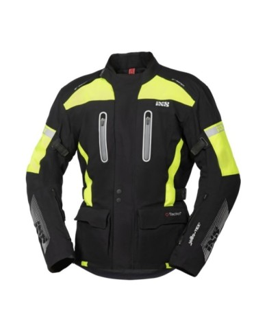iXS Tour Giacca Pacora-ST nero-giallo fluo