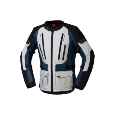 iXS Tour Jacke Lennik-ST hellgrau-blau-schwarz