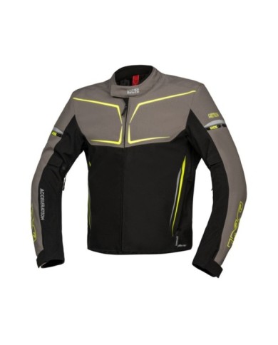 iXS Sport Jacke TS-Pro ST+ schwarz-grau-fluo gelb