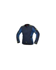iXS Veste Tour Lane ST pour femmes bleu-bleu clair-jaune fluo