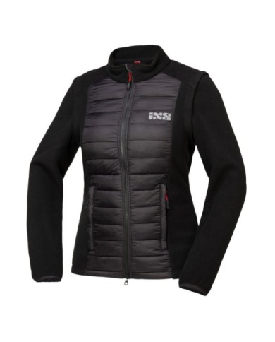 iXS Team Damen Jacke Zip-Off schwarz