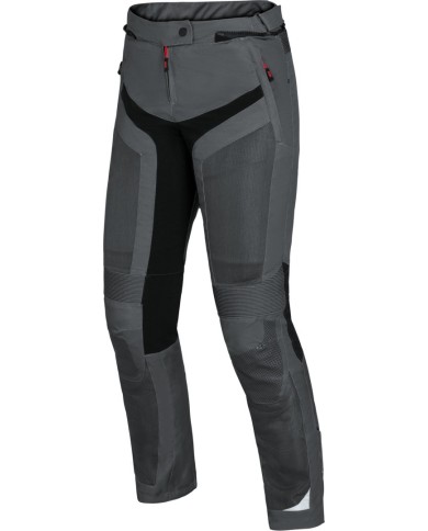 pantaloni iXS Sport Donna Trigonis-Air grigio scuro-nero