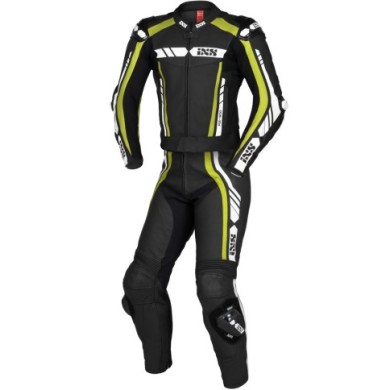 mute sportive iXS RS-800 1.0 2Pc. nero-giallo-bianco