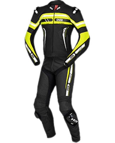 mute iXS Sport LD RS-700 2 pezzi nero-giallo-bianco