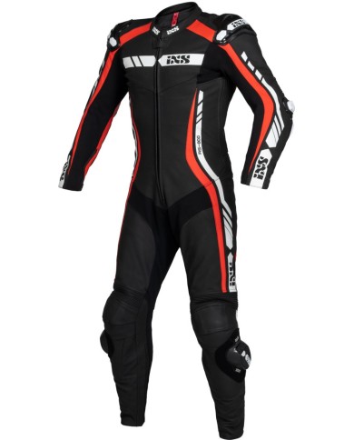 iXS Sport LD Combinaisons RS-800 1.0 1pc. noir-rouge-blanc