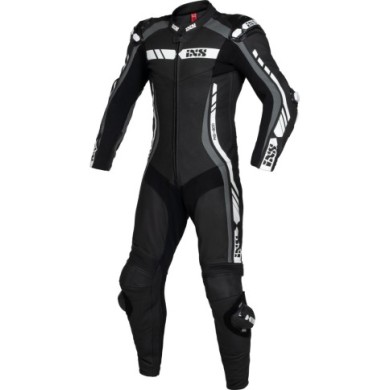 iXS Sport LD Combinaisons RS-800 1.0 1pc. noir-gris-blanc