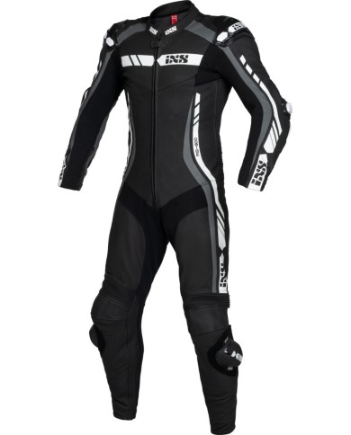 mute iXS Sport LD RS-800 2.0 1pc nero-grigio-bianco