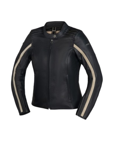 iXS Classic LD Damen Jacke Stripe schwarz