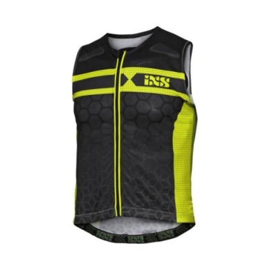 gilet di protezione iXS RS-20 nero-verde