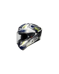 SHOEI Casque intégral X-Spirit Pro X1 TC-2 blanc-bleu-jaune
