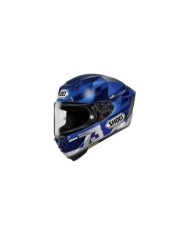 SHOEI Casque intégral X-Spirit Pro Alex V3 bleu-noir-gris