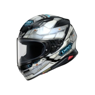 SHOEI Casque intégral NXR2 Fortress TC-6 blanc-gris
