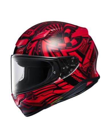 SHOEI Casque intégral NXR2 Beaut TC-1, blanc-noir-rouge