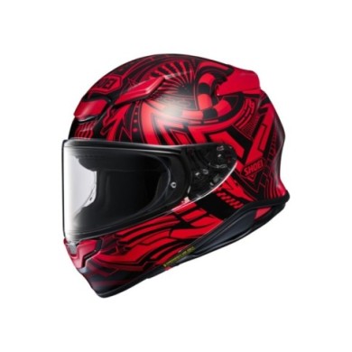 SHOEI Casque intégral NXR2 Beaut TC-1, blanc-noir-rouge