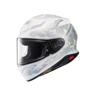 SHOEI Casco integrale NXR2 Fearless TC-6, bianco-argento