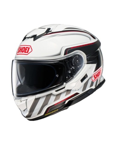 SHOEI Casque intégral GT-Air 3 Discipline TC-6 blanc-gris-rouge