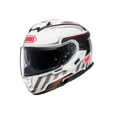 SHOEI Integralhelm GT-Air 3 Discipline TC-6 weiss-grau-rot