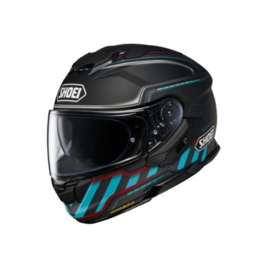 SHOEI Integralhelm GT-Air 3 Discipline TC-2 matt-schwarz-blau