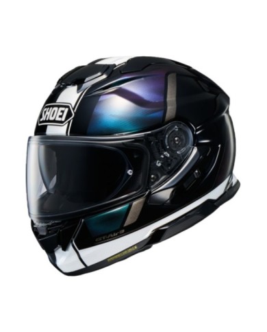 SHOEI Casco integrale GT-Air 3 Scenario TC-5 nero-bianco-argento