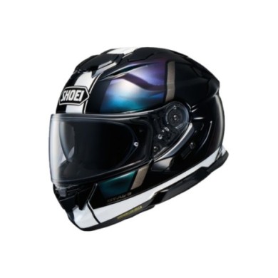 SHOEI Casco integrale GT-Air 3 Scenario TC-5 nero-bianco-argento