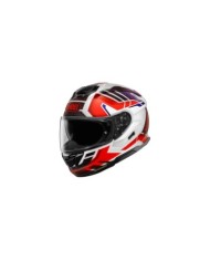 SHOEI Casque intégral GT-Air 3 Hike TC-10, blanc-rouge-bleu