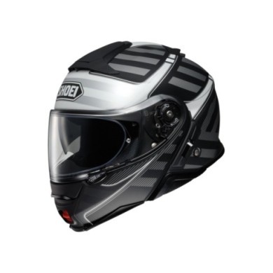 SHOEI Casco modulare Neotec II Splicer TC-5, nero-argento-bianco