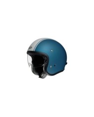 SHOEI Casco Jet J-O Carburettor TC-2 TC-2, blu-grigio opaco