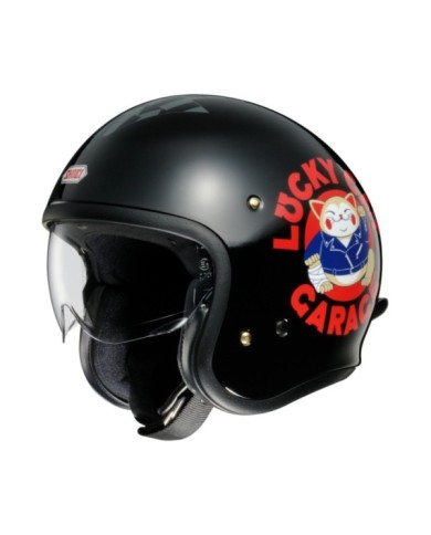 SHOEI Casco jet J-O The Lucky Cat Garage TC-5 TC-5,